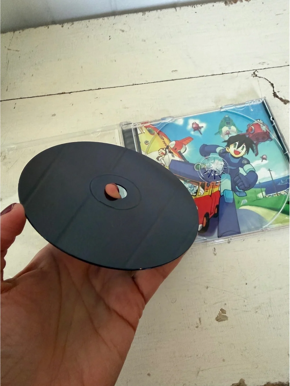 Mega Man Legends PlayStation 1 Game Disc with Case - Classic Action Adventure